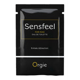 SENSFEEL FOR MEN PERFUME SACHET 1ML ORGIE