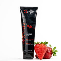 Water-based lubricant with strawberry flavor 100ml ORGIE