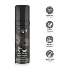 Sexy Vibe High Voltage Vibrating Gel 15ml ORGIE