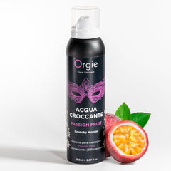 ESPUMA DE MASSAGEM CRACKELING ACQUA CROCCANTE DE MARACUJÁ 150ML ORGIE