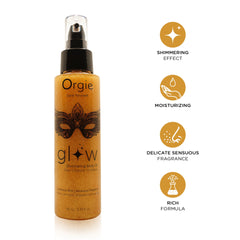 ÓLEO CORPORAL ILUMINADOR GLOW 110ML ORGIE