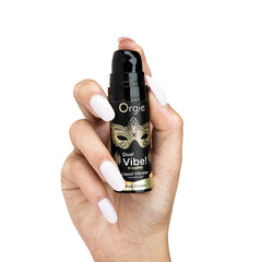 VIBRADOR LÍQUIDO COM SABOR A PIÑA COLADA DUAL VIBE 15ML ORGIE