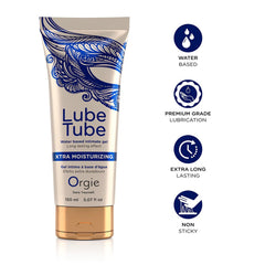LUBRIFICANTE À BASE DE ÁGUA XTRA MOISTURIZING LUBE TUBE 150ML ORGIE