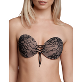 BYE-BRA - INTERLOCKING & EMBROIDERY ADHESIVE BRA CUP B