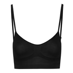 BYE-BRA - MEDIUM CONTROL BRA WITHOUT DOTS BLACK SIZE S