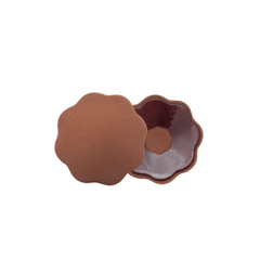 BYE-BRA - REUSABLE SPOUT CUPS 2 UNITS BROWN