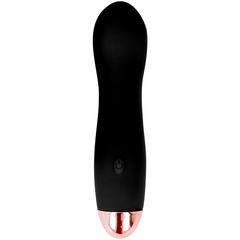 DOLCE VITA - ONE BLACK 10 SPEED RECHARGEABLE VIBRATOR