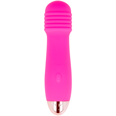 DOLCE VITA - THREE-SPEED RECHARGEABLE VIBRATOR PINK 7