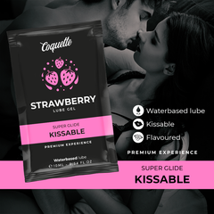 COQUETTE CHIC DESIRE - KISSABLE STRAWBERRY WATER BASED LUBRICANT 10 ML