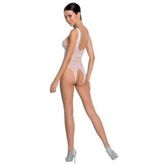PASSION - WOMEN BS086 WHITE BODYSTOCK ONE SIZE