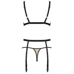 OBSESSIVE - NUDELIA THREE-PEAK SET L/XL