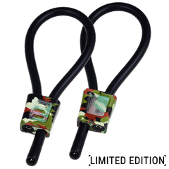 ELECTRASTIM - PRESTIGE ELECTRALOOPS ADJUSTABLE COCK RINGS CAMOUFLAGE