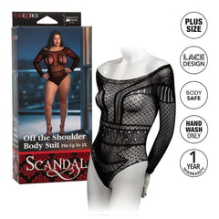 CALEXOTICS - SCANDAL PLUS SIZE OFF-THE-SHOULDER SUIT