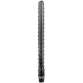ALL BLACK - HUGE SILICONE ANAL SHOWER 27 CM