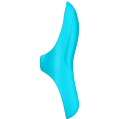SATISFYER - BLUE LIGHT TEASER FINGER VIBRATOR