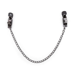OHMAMA FETISH - METAL BRACELETS WITH BLACK CHAIN