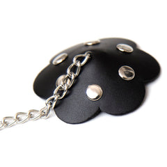 OHMAMA FETISH - PETAL BEAD SHIELD WITH CHAIN