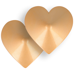 COQUETTE CHIC DESIRE - GOLD HEARTS TOE COVERAGE