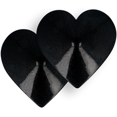 COQUETTE CHIC DESIRE - BLACK HEARTS NOZZLE COVERS