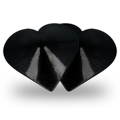COQUETTE CHIC DESIRE - BLACK HEARTS NOZZLE COVERS