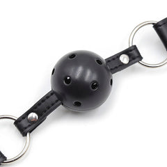 OHMAMA FETISH - BALL GAG WITH FANS AND NIPPLE CLAMPS
