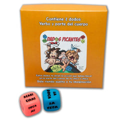 SPICY DIABLO - 2 DICE AND BODY PART ACTION GAME