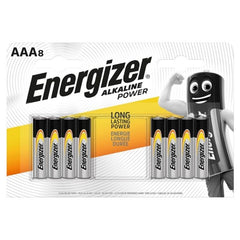 ENERGIZER - AAA POWER ALKALINE BATTERY LR03 8 UNIT
