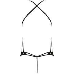 PASSION - TASMINA ECO-LEATHER BODYSUIT S/M