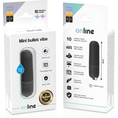 ONLINE - MINI BLACK VIBRATING BULLET