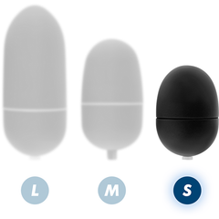 ONLINE - VIBRATING EGG WITH REMOTE CONTROL S BLACK