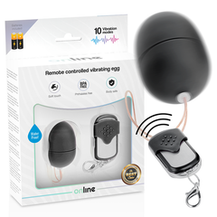 ONLINE - VIBRATING EGG WITH REMOTE CONTROL S BLACK