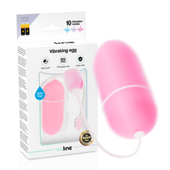 ONLINE - PINK VIBRATING EGG WATERPROOF