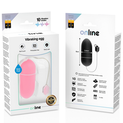 ONLINE - PINK VIBRATING EGG WATERPROOF