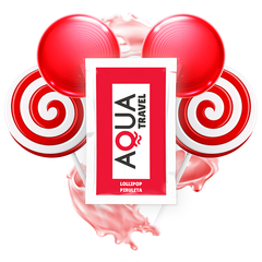 AQUA TRAVEL - WATER BASED LUBRICANT LOLLIPOP FLAVOR 6 ML