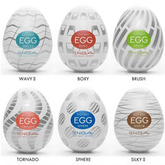 TENGA - EASY BEAT MASTURBATOR EGGS PACK 6 UNITS