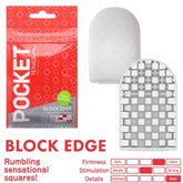TENGA - POCKET MASTURBATOR WITH LOCKED EDGE