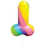 PRIDE - SPENCER & FLEETWOOD COCK RAINBOW LGBT LOLLIPOP