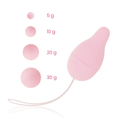 OHMAMA - KEGEL WEIGHT SYSTEM FOR PELVIC FLOOR DEVELOPMENT