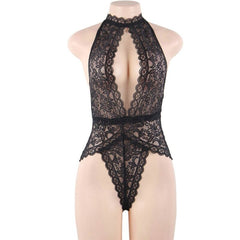 SUBBLIME - LACE TEDDY OPEN CUP S/M