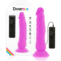 DIVERSIA - FLEXIBLE VIBRATING PURPLE 21 CM -O- 4.9 CM