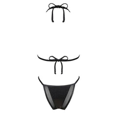 OBSESSIVE - BLACK PUNTA NEGRA BIKINI L