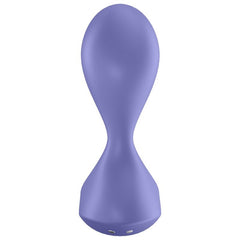 SATISFYER - SWEET SEAL APP VIBRATING PLUG VIOLET