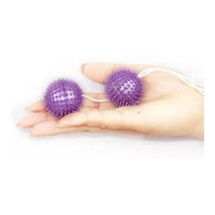 BAILE - PURPLE TEXTURED BALLS DEEP PLEASURE 3.60 CM