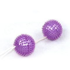 BAILE - PURPLE TEXTURED BALLS DEEP PLEASURE 3.60 CM