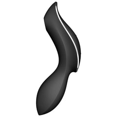 SATISFYER - CURVY TRINITY 2 AIR WRIST VIBRATOR BLACK