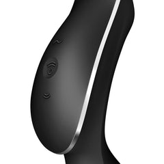 SATISFYER - CURVY TRINITY 2 AIR WRIST VIBRATOR BLACK