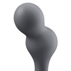 SATISFYER - DEEP DIVER VIBRATING PLUG APP GRAY
