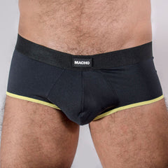 MALE - MS24A DARK YELLOW BRIEF UNDERWEAR S