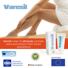 500 COSMETICS - TREATMENT WITH VARESIL CREAM FOR VARICOSE VEINS