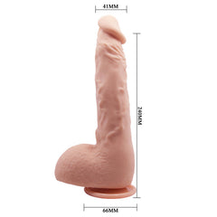BAILE - JASON NATURAL REALISTIC DILDO 24 CM